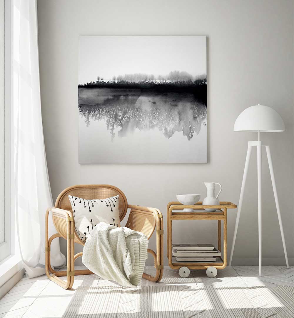 WINTER SOLSTICE , ABSTRACT PAINTINGS