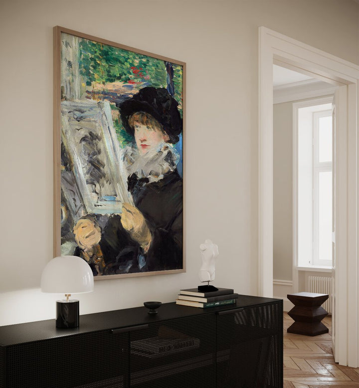 WOMAN READING  , VINTAGE PAINTINGS