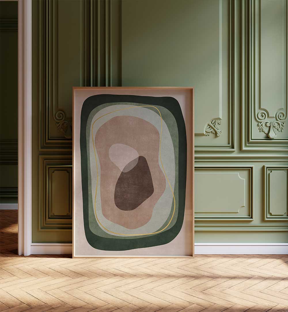 WOMB ABSTRACT II , ABSTRACT PAINTINGS