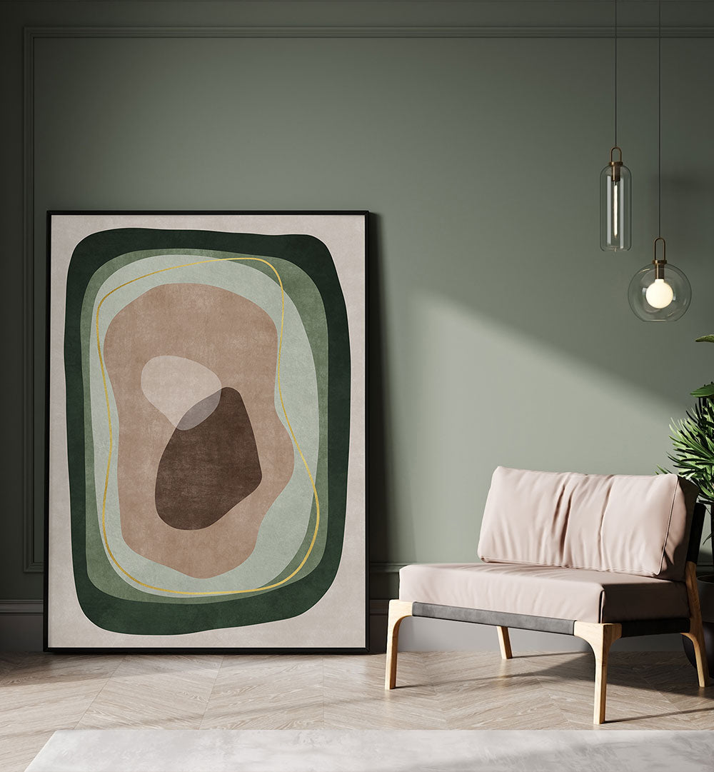 WOMB ABSTRACT II , ABSTRACT PAINTINGS