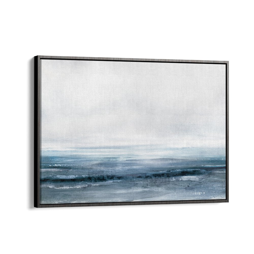 Water By Dan Hobday Abstract Art Abstract Paintings in Black Floater Frame