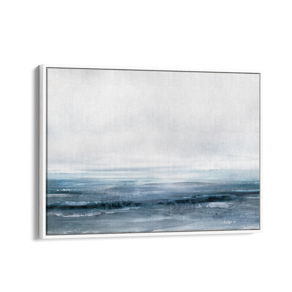 Water By Dan Hobday Abstract Art Abstract Paintings in White Floater Frame