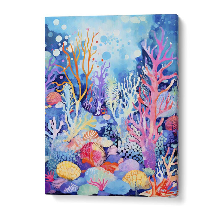 Water World  Kids Paintings in Gallery Wrap