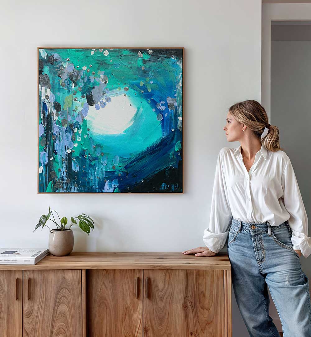 WAVE , ABSTRACT PAINTINGS