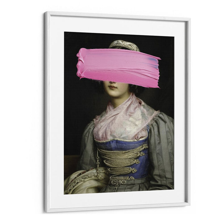 Well Forgotten by the Art Concept Altered Art Prints in White Frame With Mount