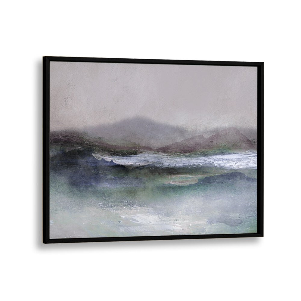 West Peak By Dan Hobday Abstract Art Abstract Paintings in Black Plain Frame