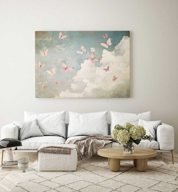 WHIMSICAL BUTTERFLIES , KIDS ROOM PAINTINGS