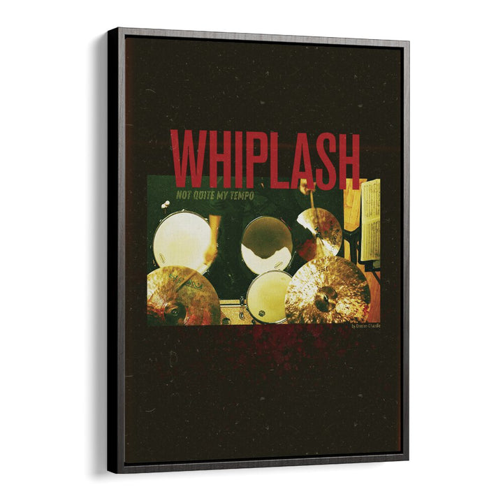 Whiplash by Grishma Korjani Movie Posters in Black Floater Frame