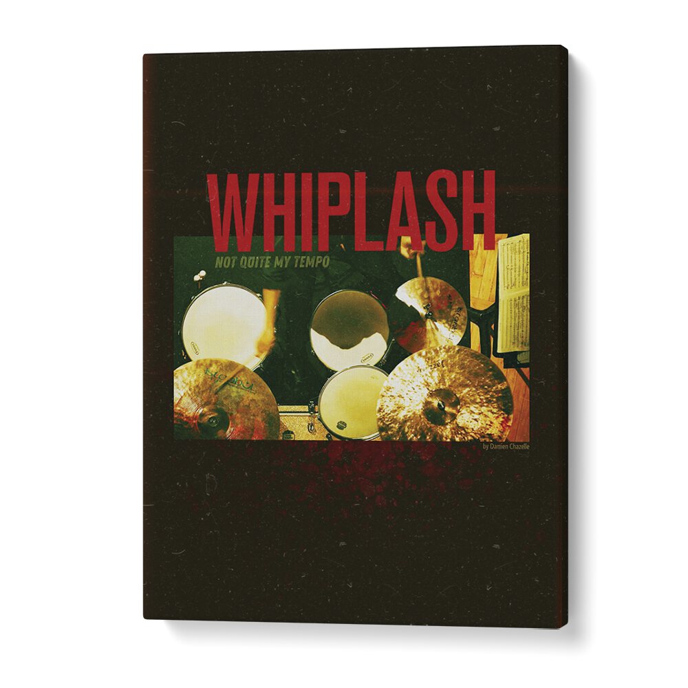 Whiplash by Grishma Korjani Movie Posters in Gallery Wrap