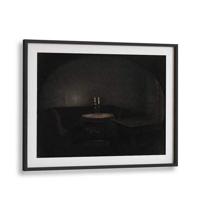 Whispers From The Abyss Tales Of Gothic Intrigue I Gothic Art Prints in Black Frame With Mount