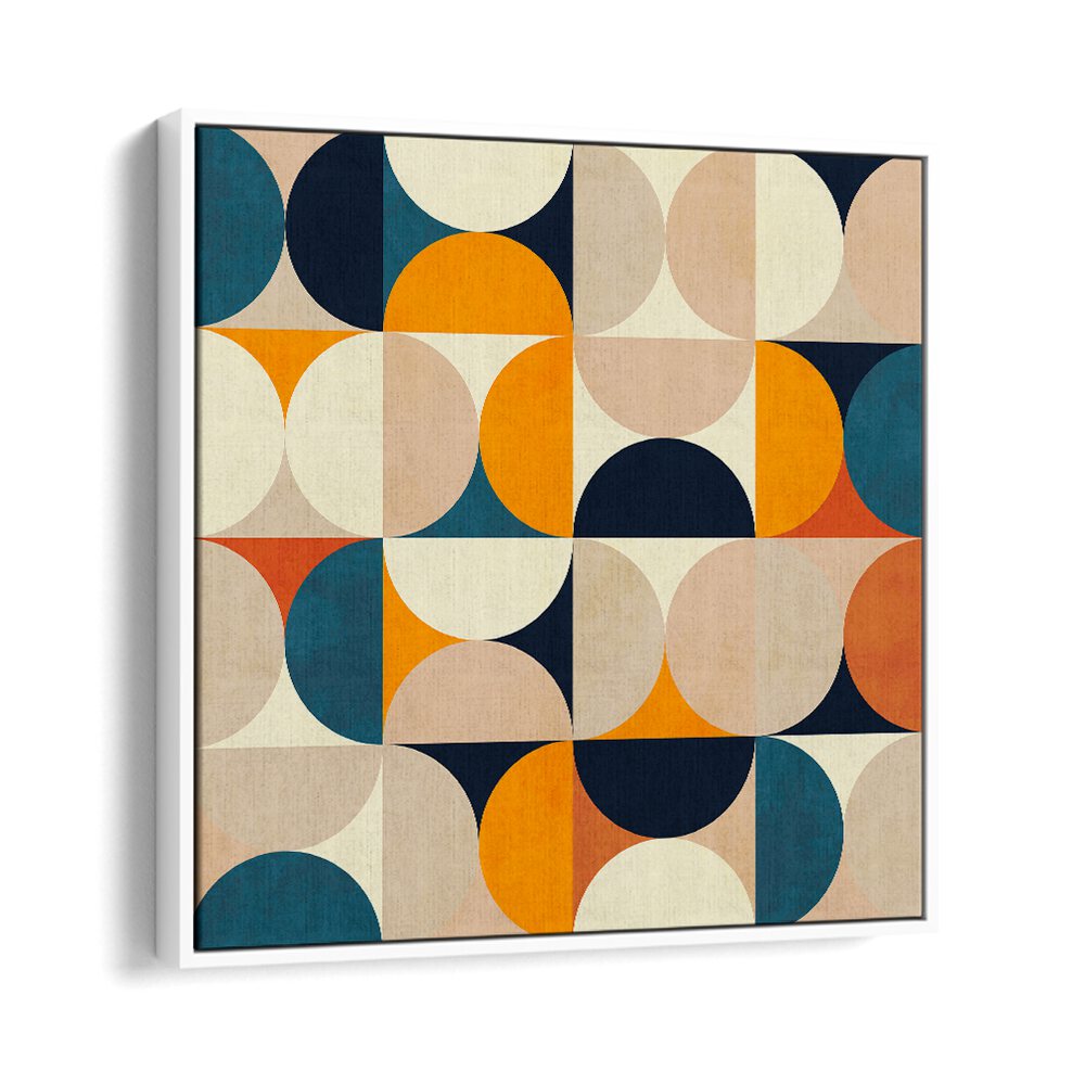 Ana Rut Bre painting - GEOMETRY NEW BLEU CLAIRE by Asianmonk