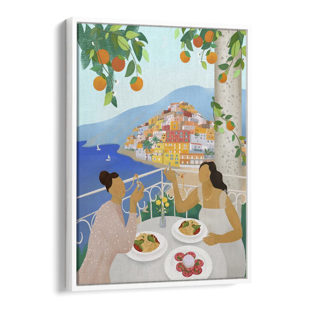 GIRLS IN POSITANO