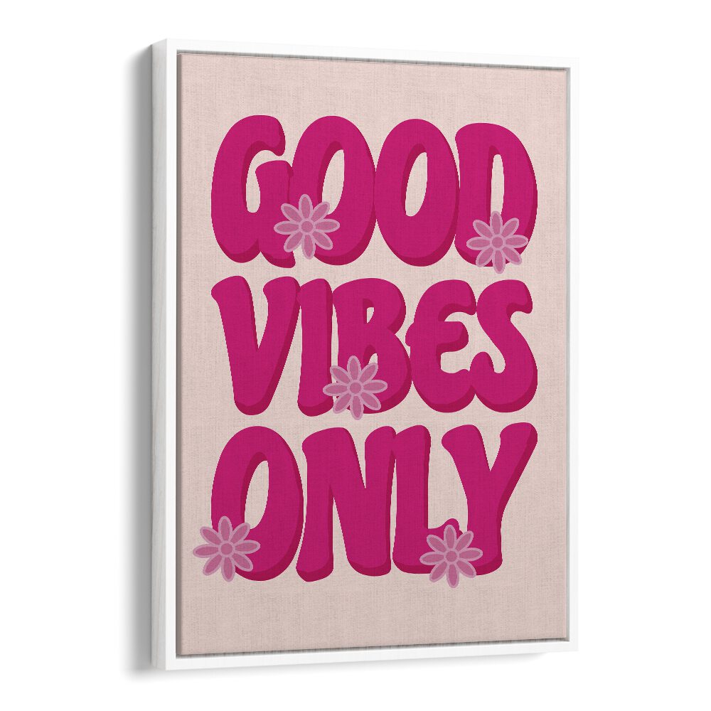 Fashion painting - GOOD VIBES PRINT by Asianmonk