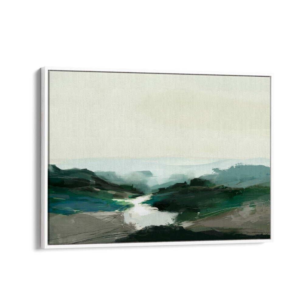 ABSTRACT painting - HIGH LAND VIEW BY DAN HOBDAY by Asianmonk