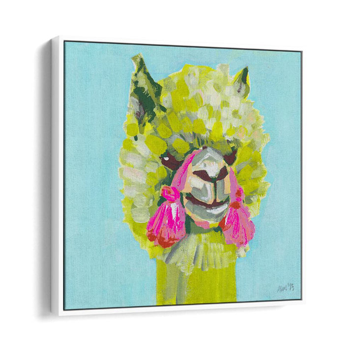 chre painting - LIME ALPACA BY ANIA ZWARA by Asianmonk