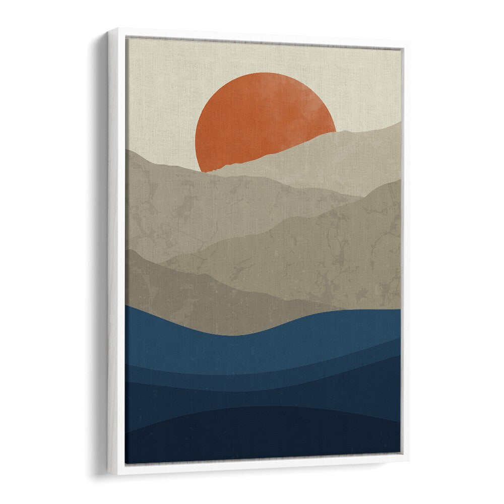 MOUNTAINS I BY JAY STANLEY, ABSTRACT ART PRINTS