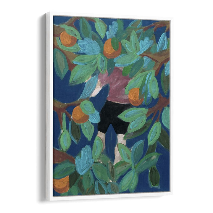 Eleanor Baker painting - ORANGE TREE FRUIT by Asianmonk