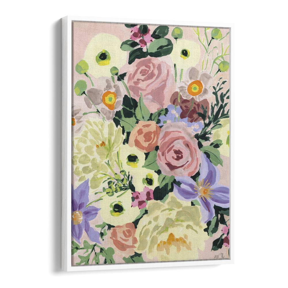 Ania Zwara painting - ROMANTIC BOUQET by Asianmonk