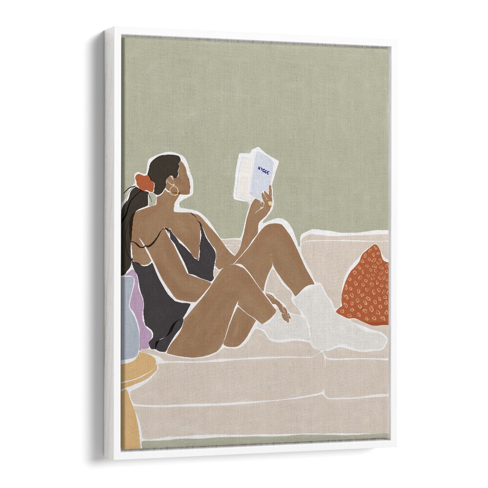 WOMEN READING A BOOK