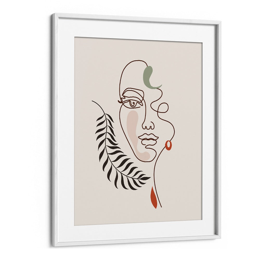 kitchen painting - LINE FACE II BY EMEL TUNABOYLU by Asianmonk