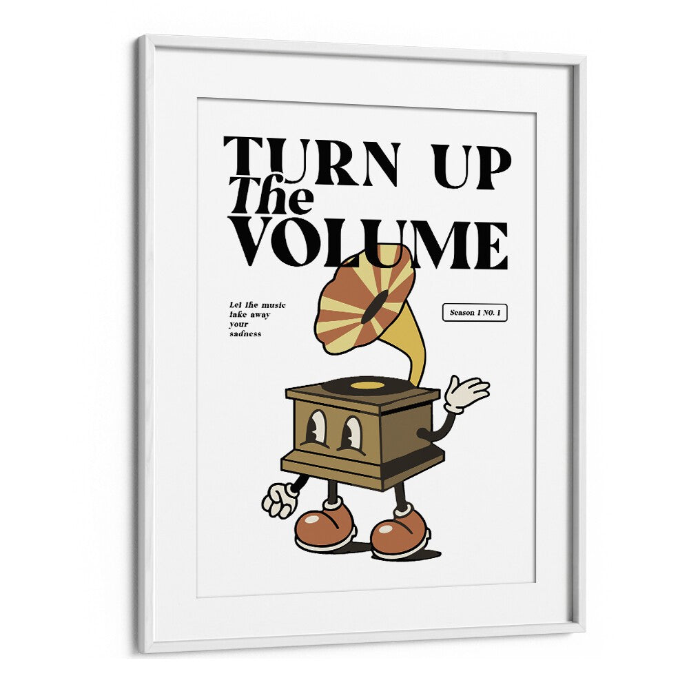 Quotes painting - TURN UP THE VOLUME by Asianmonk