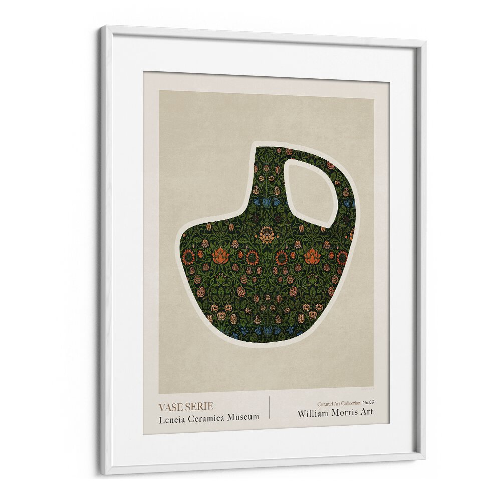 kitchen painting - WILLIAM MORRIS GREEK SHAPE II BY EMEL TUNABOYLU by Asianmonk