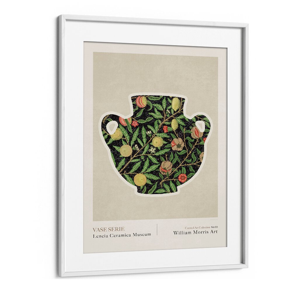 kitchen painting - WILLIAM MORRIS GREEK VASE IV BY EMEL TUNABOYLU by Asianmonk