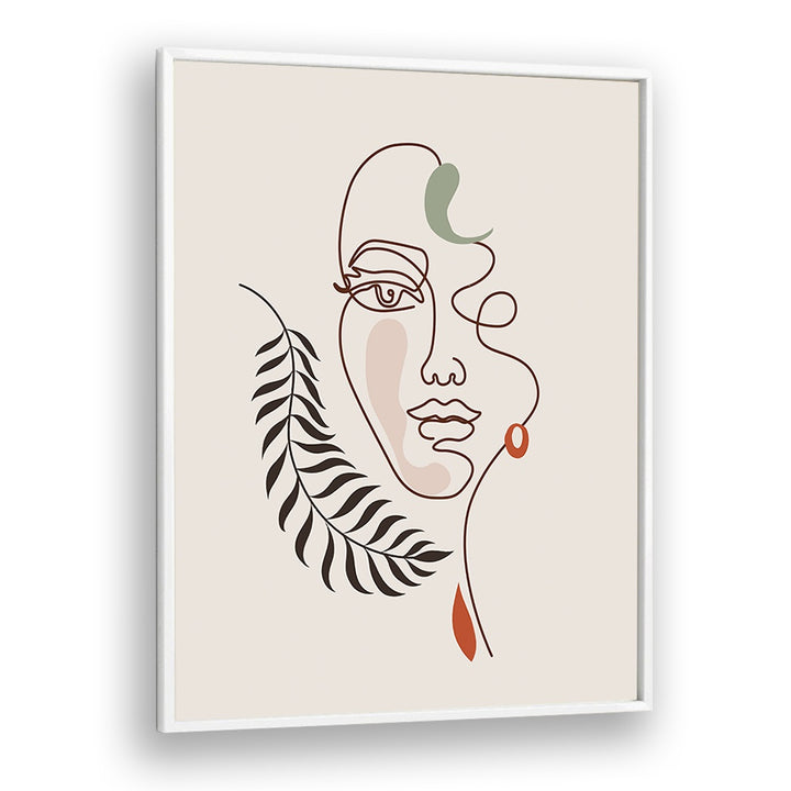 kitchen painting - LINE FACE II BY EMEL TUNABOYLU by Asianmonk