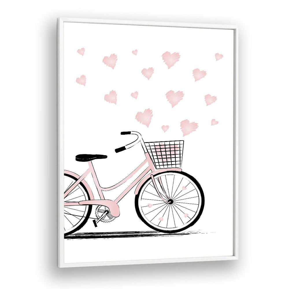 LOVE BIKE BY MARTINA FASHION PAINTINGS, FASHION POSTERS