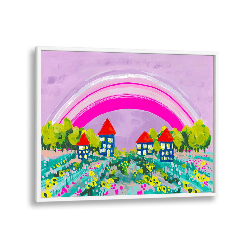 kids painting - OPERA ROSE RAINBOW BY ANIA ZWARA by Asianmonk