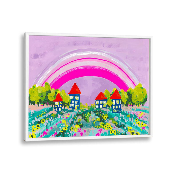 kids painting - OPERA ROSE RAINBOW BY ANIA ZWARA by Asianmonk