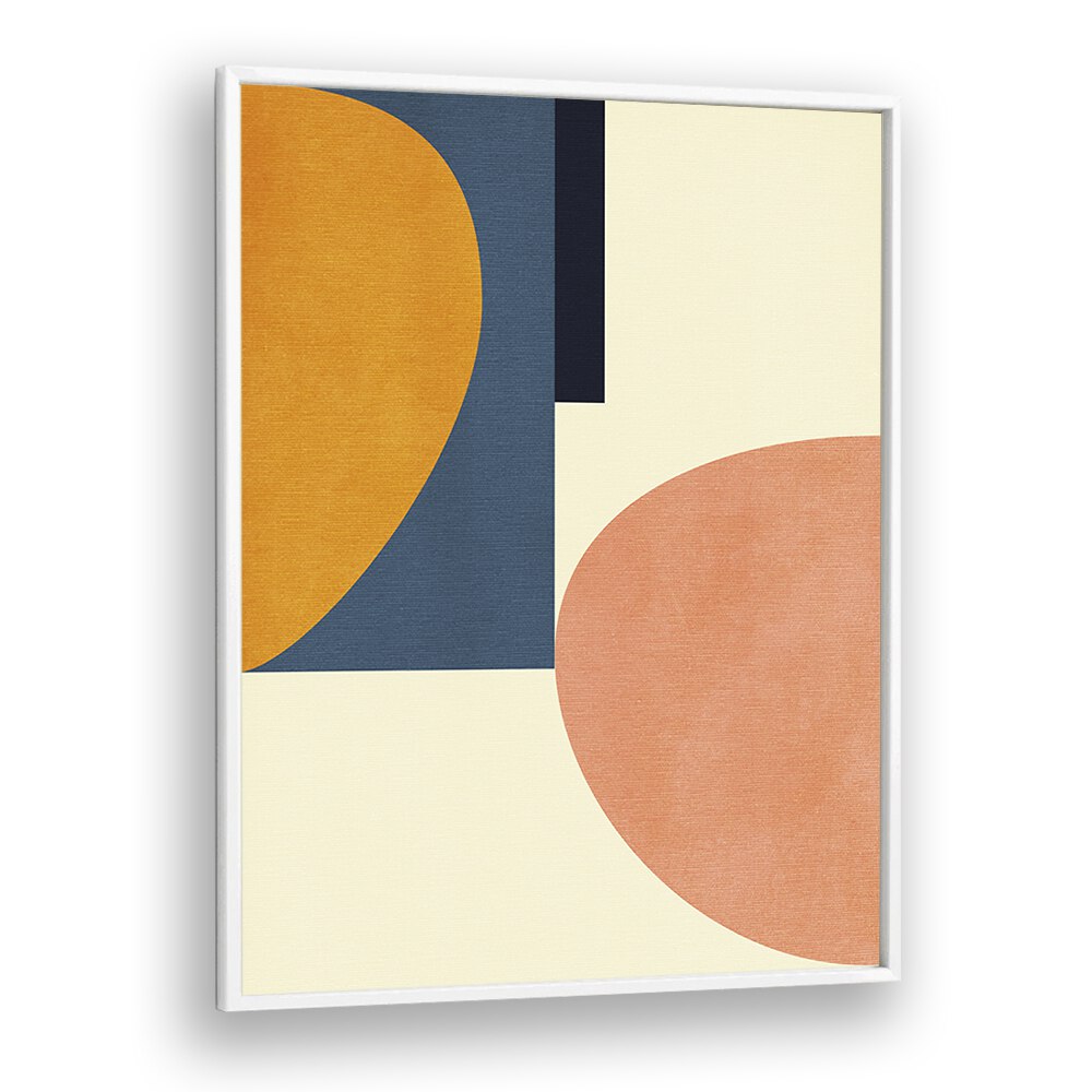 Ana Rut Bre painting - RAINBOW PLUS SHAPES BLUE MUSTARD I BY ANA RUT BRE by Asianmonk