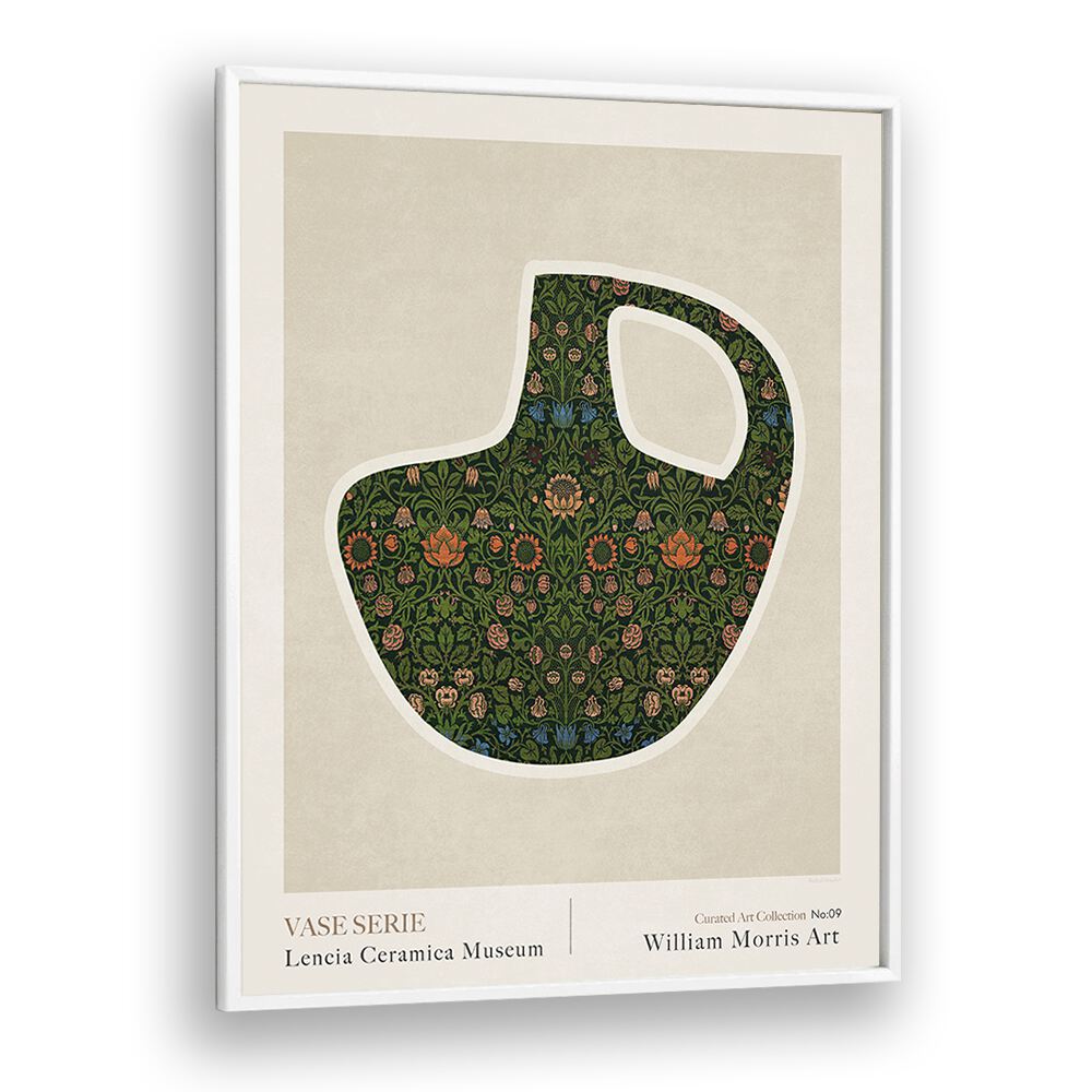 kitchen painting - WILLIAM MORRIS GREEK SHAPE II BY EMEL TUNABOYLU by Asianmonk