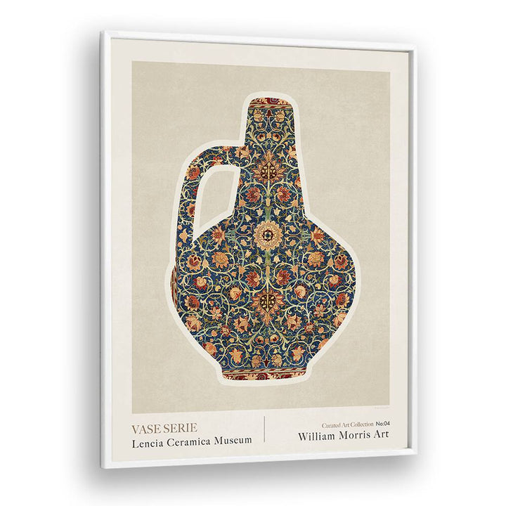 kitchen painting - WILLIAM MORRIS GREEK VASE II BY EMEL TUNABOYLU by Asianmonk