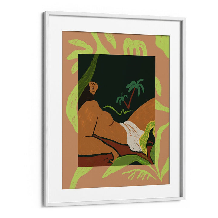 Window By Arty Guava Wall Art Prints in White Frame With Mount