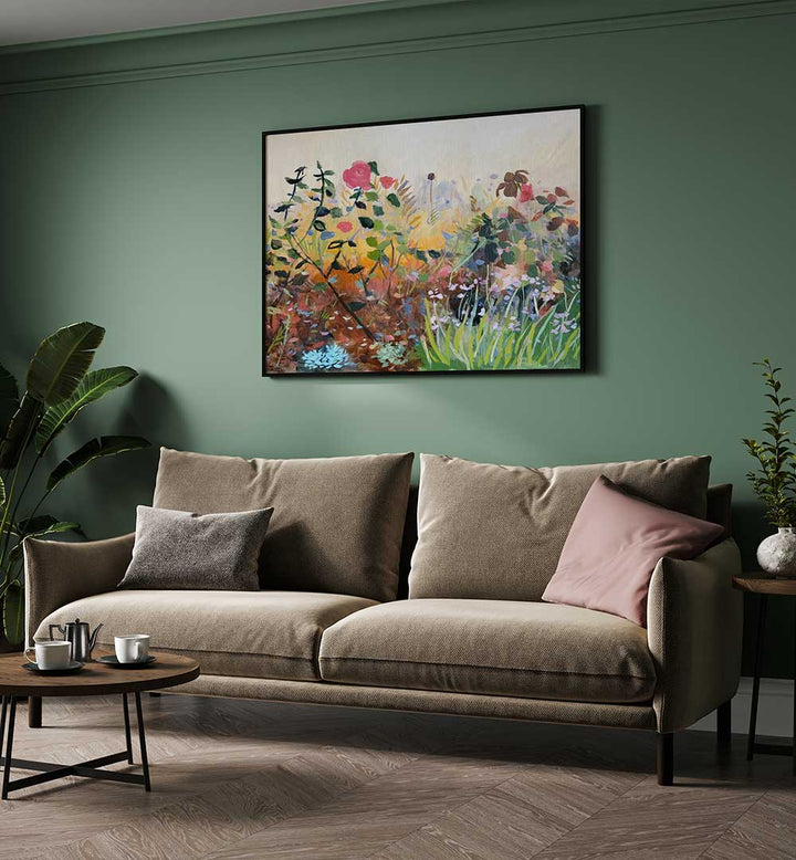 WINTER GLOW , FLORAL FLOWER PAINTINGS