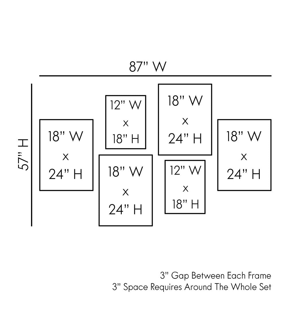 WORLD TOUR CLASSICS GALLERY WALL , GALLERY WALLS & SETS