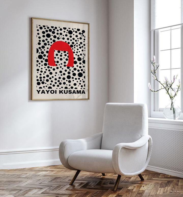 YAYOI KUSAMA ILLUSTRATION I BY YAYOI KUSAMA, JAPANESE VINTAGE PAINTINGS