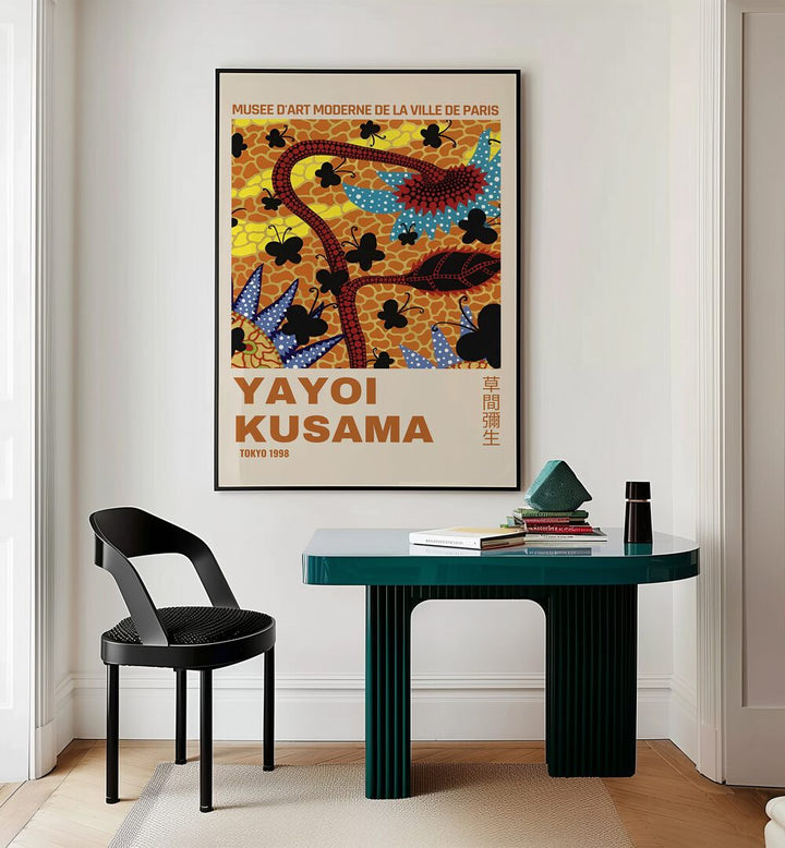 YAYOI KUSAMA IV, JAPANESE VINTAGE PAINTINGS