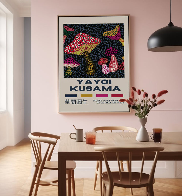 YAYOI KUSAMA XII,  VINTAGE PAINTINGS