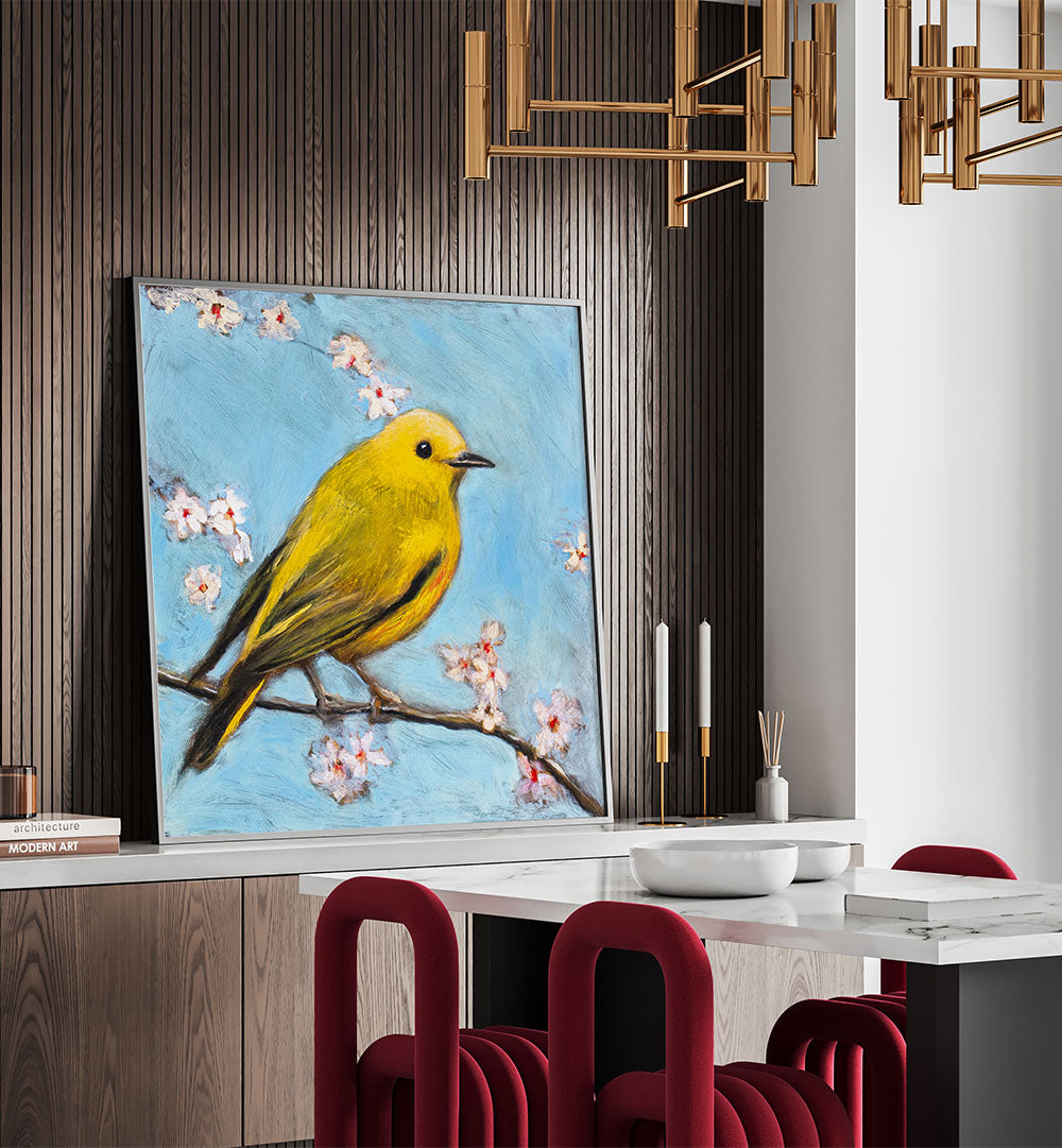 YELLOW BIRD SPRING BLOSSOMS