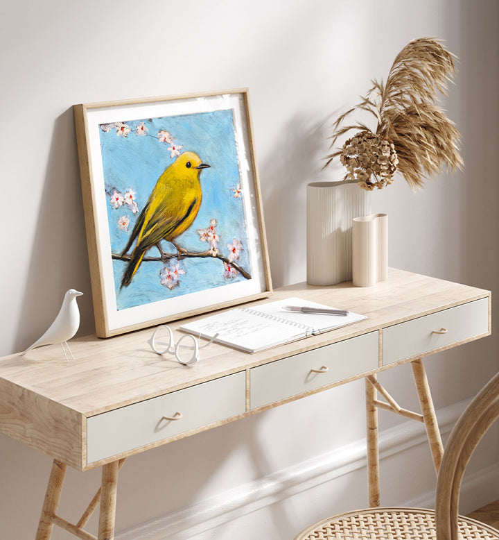 YELLOW BIRD SPRING BLOSSOMS
