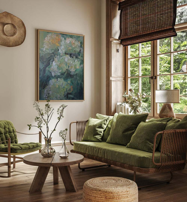 Vibrant HYDRANGEA FLOWERS, ABSTRACT PAINTINGS enhance any living space with nature's beauty and exquisite design.
