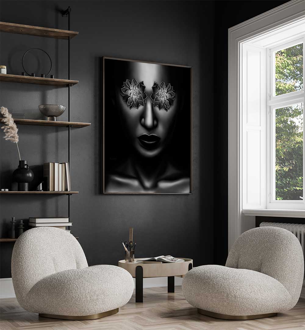 Vibrant YEUX FLEUR, POP ART PAINTINGS enhance modern interiors with bold colors and artistic expression.