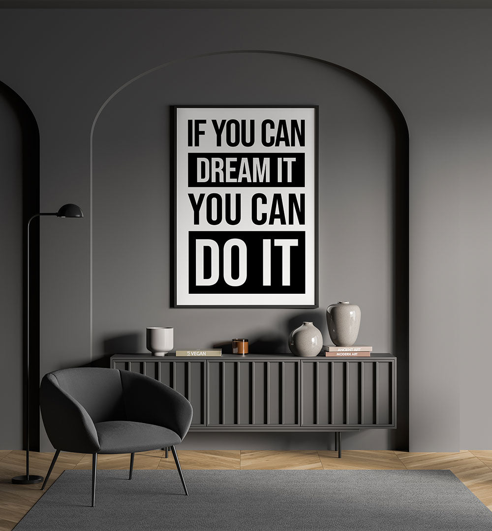 YOU CAN DO IT , QUOTES & TYPOGRAPHY POSTERS