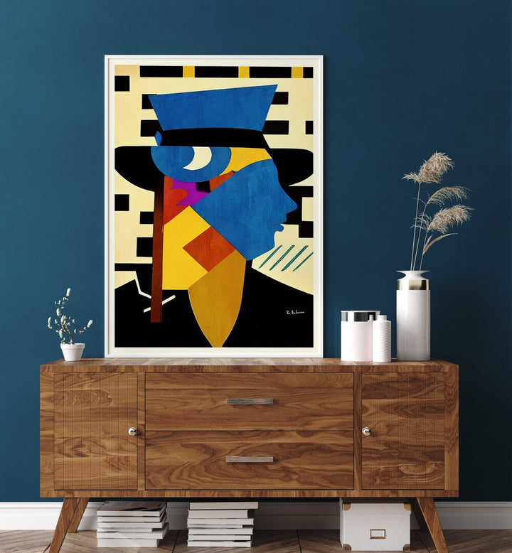 Timeless elegance in YOUNG GIRL WITH HAT, PORTRAITS & FIGURATIVE ILLUSTRATIONS, showcasing youthful charm.