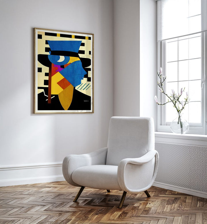 Charming artwork featuring a young girl with hat, portraits showcasing youthful elegance and artistic expression.
