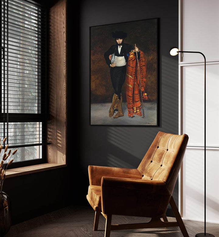 MAN IN THE COSTUME OF A MAJO  , VINTAGE PAINTINGS
