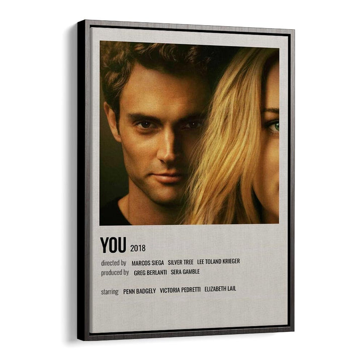 You 2018 Movie Posters in Black Floater Frame