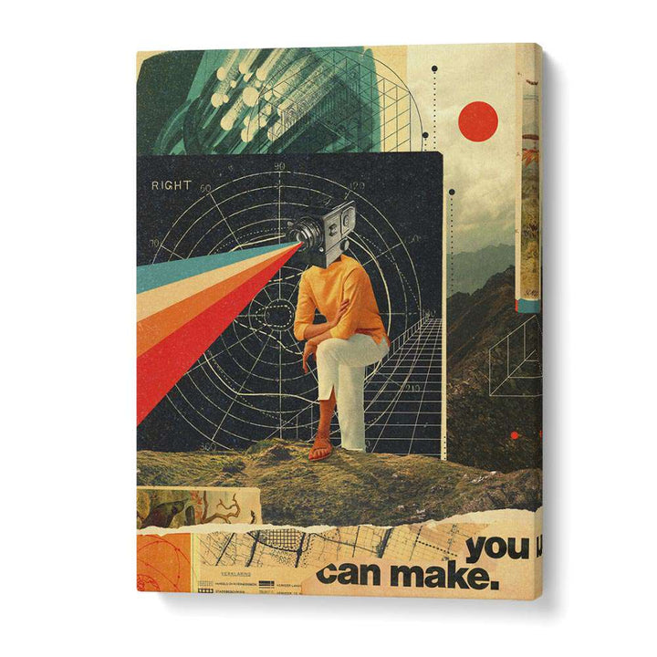 You Can Make It Right By Frank Moth By Frank Moth Surreal Art Prints Surrealism in Gallery Wrap